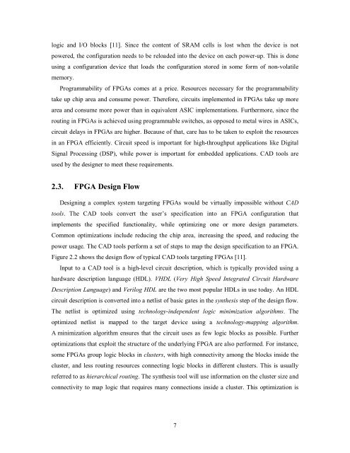 Soft-Core Processor Design - CiteSeer