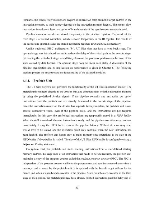 Soft-Core Processor Design - CiteSeer