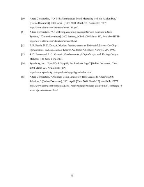 Soft-Core Processor Design - CiteSeer