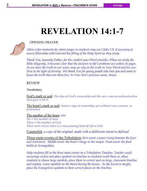 REVELATION 14:1-7 - Technology Ministries