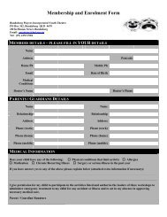 Membership and Enrolment Form - The Playhouse Theatre