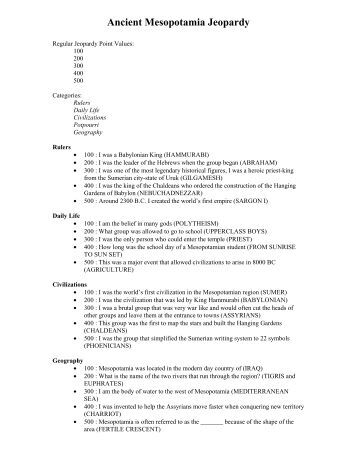 mesopotamia thesis statement mesopotamia thesis statement