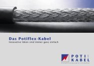 Das Potiflex-Kabel - poti-kabel.de