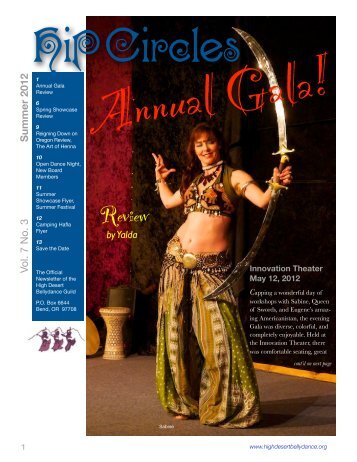 Issue 3 - High Desert Bellydance Guild