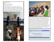 About the Museum - Center for The Restoration of Ma'at