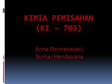 Pertemuan 1 - Prof. Dr. Anna Permanasari, M.Si.