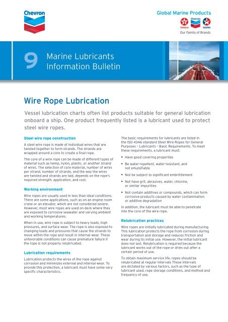 rope information