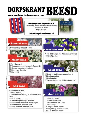DORPSKRANT BEESD - JAARGANG 5 - NR.3