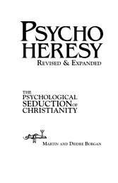 eBook - Introduction to Psychoheresy Awareness Ministries