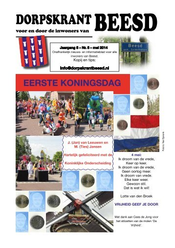 DORPSKRANT BEESD - JAARGANG 5 - NR.5