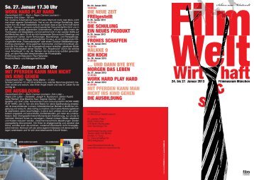 FilmWeltWirtschaft 8 (2013)