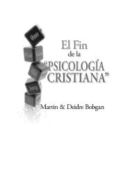 El Fin de la “Psicología Cristiana”