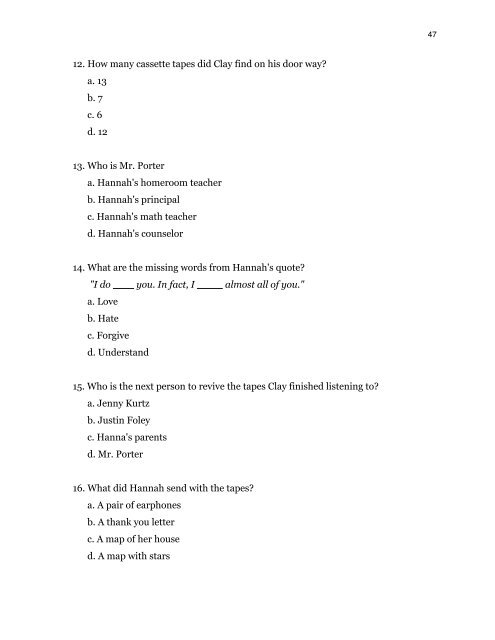 13 REASONS WHY STUDY GUIDE.pdf - JacobEnglish11