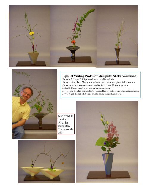 March 2013 - Illinois Prairie Chapter - Ikenobo Ikebana Society of ...