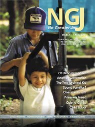 Download the PDF - No Greater Joy Ministries