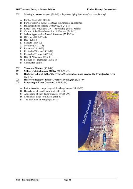 Old Testament Survey - Student.pdf - Bible Baptist Church of Blarney