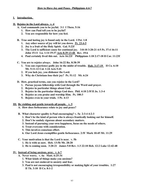 The Basics of Biblical Counseling - Biblicalcounselingonline.org