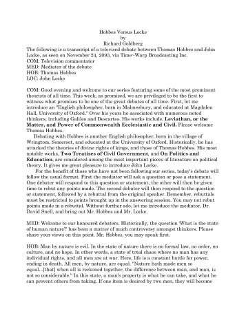 hobbes and lockes political philosophy essay Thomas hobbes and john locke were two of the great biased political theorists of their time comparative essay of thomas hobbes and john locke philosophy essay. hobbes and lockes political philosophy essay Thomas hobbes and john locke were two of the great biased political theorists of their time comparative essay of thomas hobbes and john locke philosophy essay.