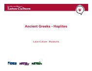 Ancient Greeks â Hoplites: Armour and Tactics - Luton Culture