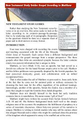 Character Studies - ElectronicGospel