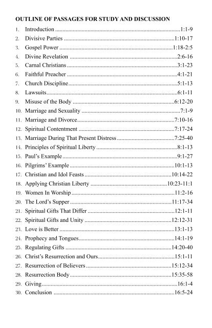 New Testament Study Guides - ElectronicGospel