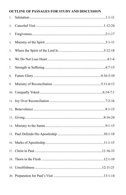 New Testament Study Guides - ElectronicGospel