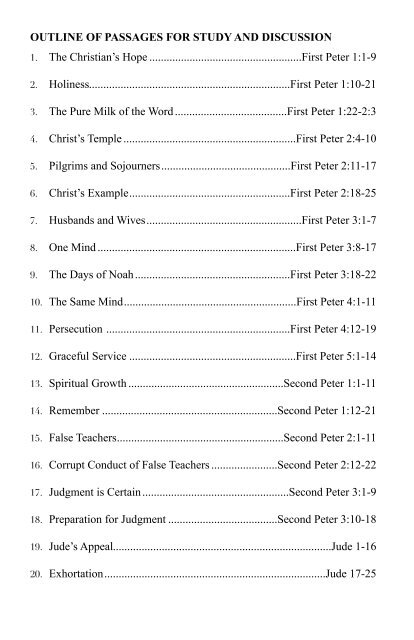 New Testament Study Guides - ElectronicGospel