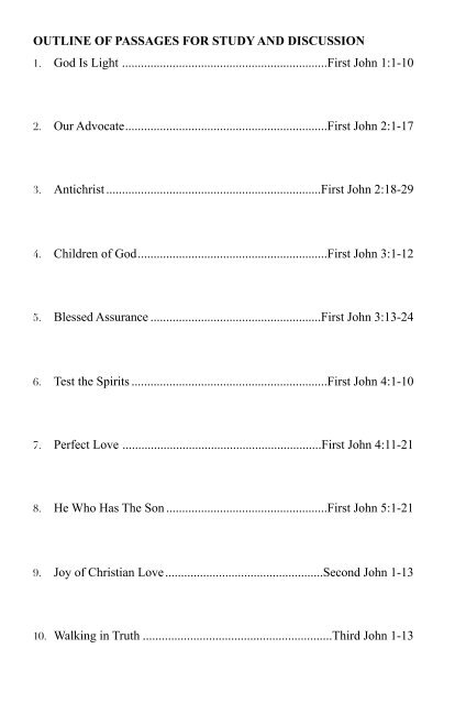 New Testament Study Guides - ElectronicGospel