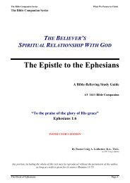 Study of Ephesians 1.pdf - Bible Baptist Church