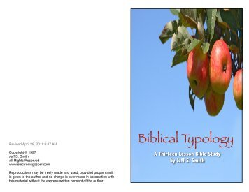 Biblical Typology - ElectronicGospel