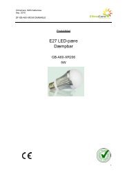 E27 LED-pÃ¦re DÃ¦mpbar - ClimaCare