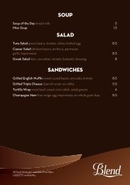 View the All Day Menu - SKYCITY Auckland