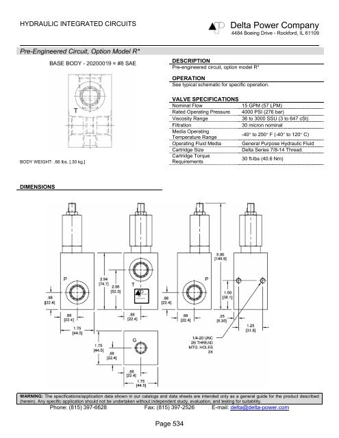 Delta Power Company - Power-Hydraulik