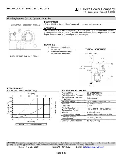 Delta Power Company - Power-Hydraulik