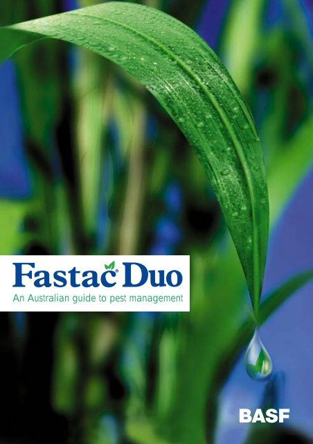 Fastac Duo Technical Manual - Pest Genie