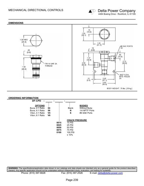 Delta Power Company - Power-Hydraulik