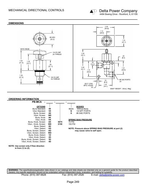 Delta Power Company - Power-Hydraulik