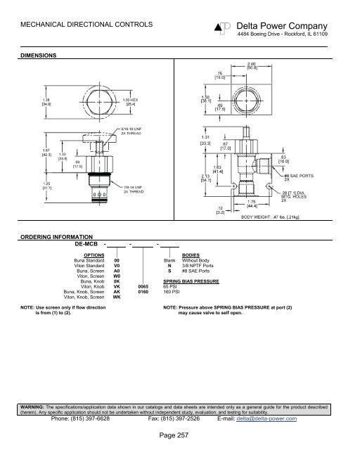 Delta Power Company - Power-Hydraulik