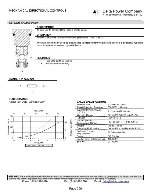 Delta Power Company - Power-Hydraulik