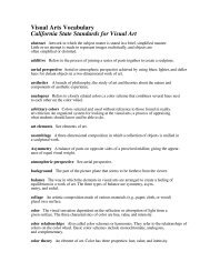 Visual Arts Vocab.pdf - San Marino High School