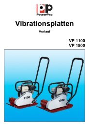 VP 1500 - PowerPac Baumaschinen GmbH