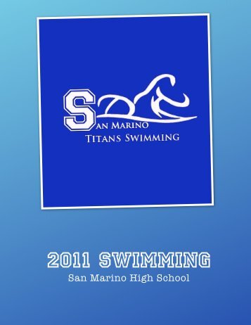 2011 Swim Book3.pdf - San Marino High School