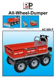 All-Wheel-Dumper AC 600 P - PowerPac Baumaschinen GmbH