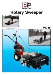 Rotary Sweeper MK 85 - PowerPac Baumaschinen GmbH