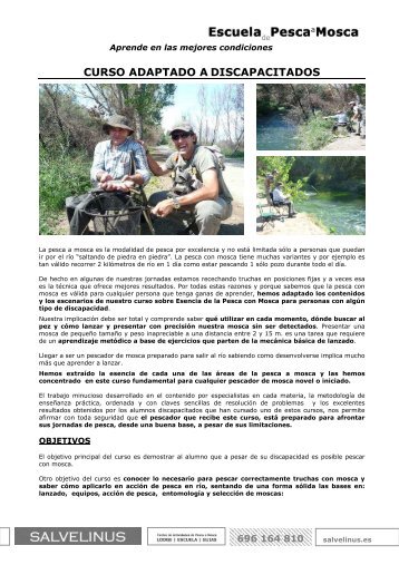PDF Curso de pesca para discapacitados