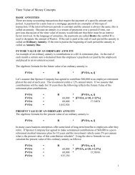 Time Value Of Money Concepts