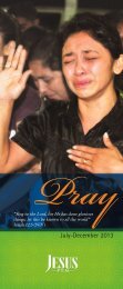 prayer guide - The JESUS Film Project