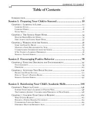 to download Table of Contents - Active Parenting Publishers