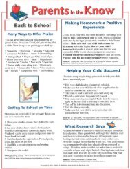 Back-to-School Newsletter for Parents - Atlanta Youth Academy