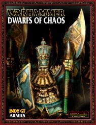 DWARFS OF CHAOS WARHAMMER